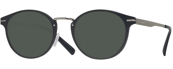 Round Matte Black Tumi 025 Progressive No Line Reading Sunglasses View #1