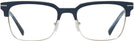 Rectangle Matte Navy Tumi 026 Computer Style Progressive View #2