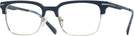 Rectangle Matte Navy Tumi 026 Computer Style Progressive View #1