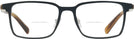 Rectangle Matte Black Tumi 513 Bifocal View #2
