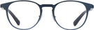 Round Navy Tumi 514 Single Vision Full Frame View #2