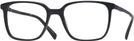 Rectangle Matte Black Tumi 519 Single Vision Full Frame View #1