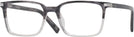 Square GREY CRYSTAL GRADIENT Tumi 523 Single Vision Full Frame View #1