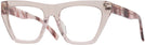 Square Crystal Mauve Tumi 527 Single Vision Full Frame View #1