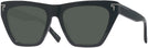Square Black Tumi 527 Progressive No-Line Reading Sunglasses View #1