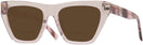 Square Crystal Mauve Tumi 527 Bifocal Reading Sunglasses View #1