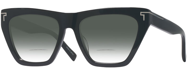 Square Black Tumi 527 w/ Gradient Bifocal Reading Sunglasses View #1