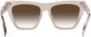 Square Crystal Mauve Tumi 527 w/ Gradient Progressive Reading Sunglasses View #4