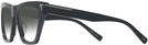 Square Black Tumi 527 w/ Gradient Progressive Reading Sunglasses View #3