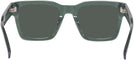Square Transparent Sage Tumi 528 Progressive No-Line Reading Sunglasses View #4