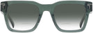 Square Transparent Sage Tumi 528 w/ Gradient Bifocal Reading Sunglasses View #2