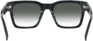 Square Black Tumi 528 w/ Gradient Bifocal Reading Sunglasses View #4