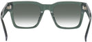 Square Transparent Sage Tumi 528 w/ Gradient Progressive Reading Sunglasses View #4