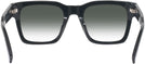 Square Black Tumi 528 w/ Gradient Progressive No-Line Reading Sunglasses View #4