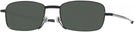 Rectangle Black Tumi 802 Folding Progressive Reading Sunglasses View #1