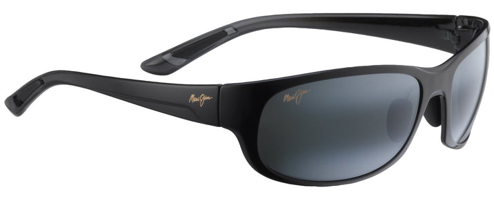 Rectangle Black / Grey Lens Maui Jim Twin Falls 417 View #1