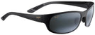 Rectangle Black / Grey Lens Maui Jim Twin Falls 417 View #1