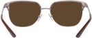 Square Rose Gold/Bordeaux Tory Burch 1066 Progressive Reading Sunglasses View #4