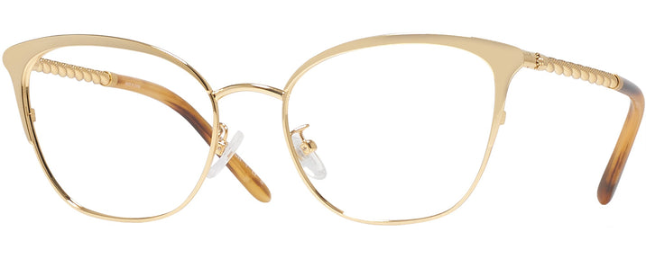 Square Shiny Gold Tory Burch 1076 Progressive No-Lines View #1