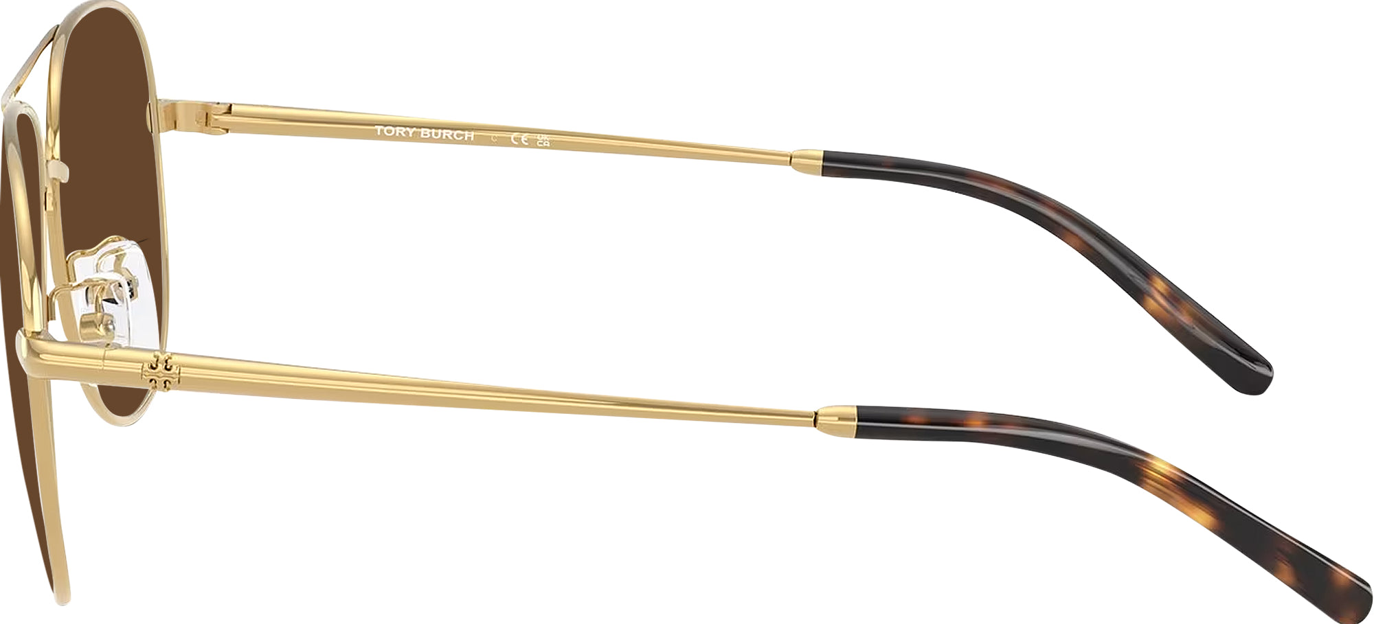 Gold Tory Burch 1091 Bifocal Reading Sunglasses