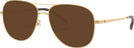 Aviator Gold Tory Burch 1091 Bifocal Reading Sunglasses View #1
