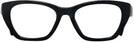 Cat Eye Black Tory Burch 2115U Progressive No-Lines View #2