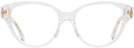 Cat Eye Clear Transparent Tory Burch 2122U Computer Style Progressive View #2
