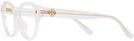 Cat Eye Clear Transparent Tory Burch 2122U Progressive No-Lines View #3