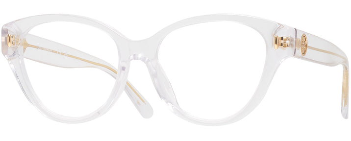 Cat Eye Clear Transparent Tory Burch 2122U Progressive No-Lines View #1