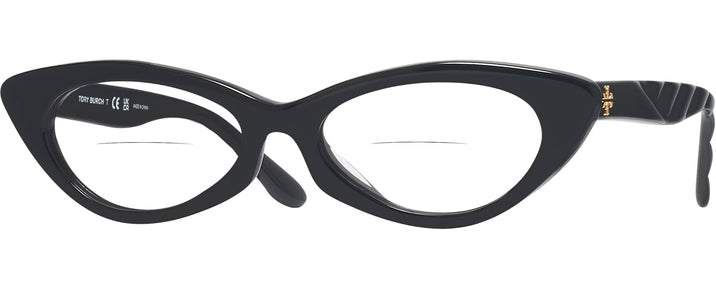 Cat Eye Black Tory Burch 2127U Bifocal View #1
