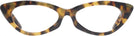 Cat Eye Tokyo Tortoise Tory Burch 2127U Single Vision Full Frame View #2