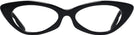 Cat Eye Black Tory Burch 2127U Progressive No-Lines View #2