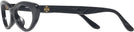 Cat Eye Black Tory Burch 2127U Progressive No-Lines View #3