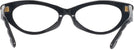 Cat Eye Black Tory Burch 2127U Single Vision Full Frame View #4