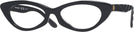 Cat Eye Black Tory Burch 2127U Single Vision Full Frame View #1