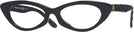 Cat Eye Black Tory Burch 2127U Single Vision Full Frame View #1