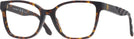 Square Dark Tortoise Tory Burch 2129U Computer Style Progressive View #1