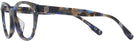 Square Blue Tortoise Tory Burch 2137U Single Vision Full Frame View #3