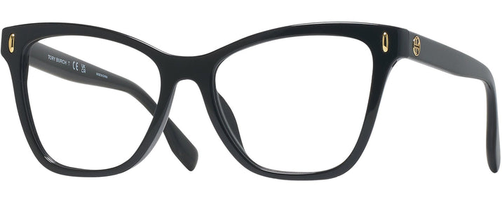 Cat Eye Black Tory Burch 2142U Progressive No-Lines View #1