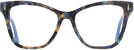 Cat Eye Blue Tortoise Tory Burch 2142U Progressive No-Lines View #2