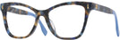 Cat Eye Blue Tortoise Tory Burch 2142U Progressive No-Lines View #1