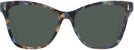 Cat Eye Blue Tortoise Tory Burch 2142U Progressive Reading Sunglasses View #2