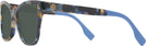 Cat Eye Blue Tortoise Tory Burch 2142U Progressive Reading Sunglasses View #3