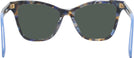 Cat Eye Blue Tortoise Tory Burch 2142U Progressive Reading Sunglasses View #4