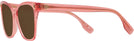 Cat Eye Transparent Orange Tory Burch 2142U Progressive Reading Sunglasses View #3