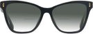 Cat Eye Black Tory Burch 2142U w/ Gradient Bifocal Reading Sunglasses View #2