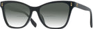 Cat Eye Black Tory Burch 2142U w/ Gradient Bifocal Reading Sunglasses View #1