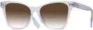 Cat Eye Clear Tory Burch 2142U w/ Gradient Bifocal Reading Sunglasses View #1