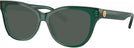 Cat Eye Transparent Green Tory Burch 2147U Progressive Reading Sunglasses View #1