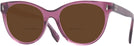Round Berry Transparent Tory Burch 2150U Bifocal Reading Sunglasses View #1